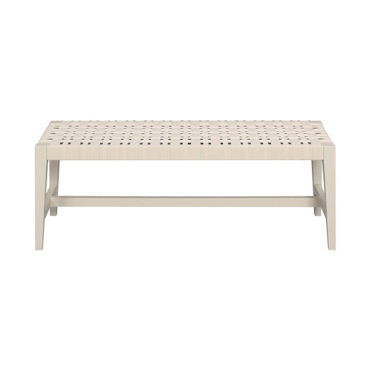 ELK STUDIO S0075-9990 Causeway Bench - Off White