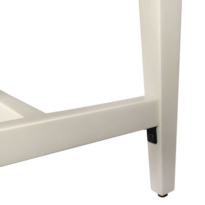 ELK STUDIO S0075-9990 Causeway Bench - Off White