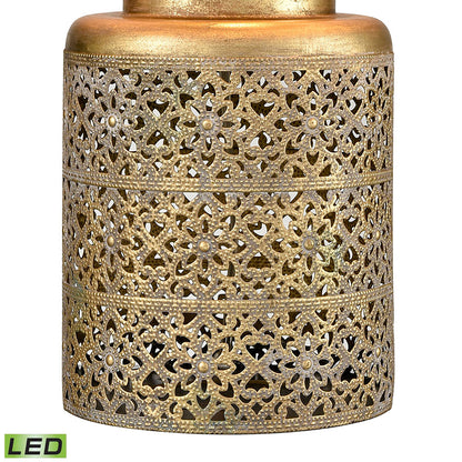 ELK STUDIO S019-7263-LED Giralda 18'' High 1-Light Table Lamp - Antique Gold - Includes LED Bulb