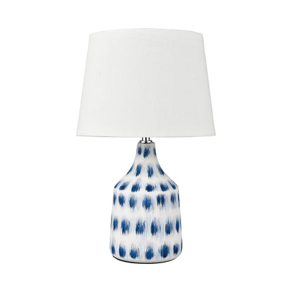 ELK STUDIO S019-7270 Colmar 18'' High 1-Light Table Lamp - Blue