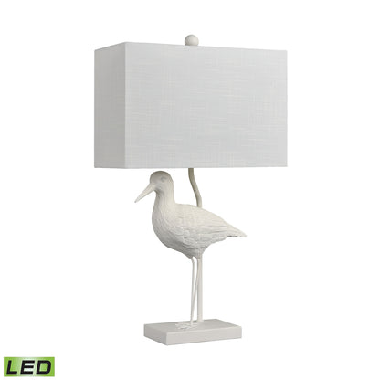 ELK STUDIO S019-7271-LED Wade 26'' High 1-Light Table Lamp - Matte White - Includes LED Bulb