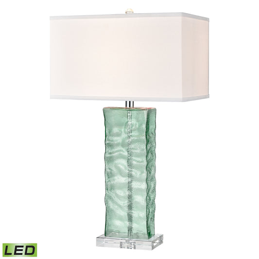 ELK STUDIO S019-7273B-LED Arendell 30'' High 1-Light Table Lamp - Light Blue - Includes LED Bulb