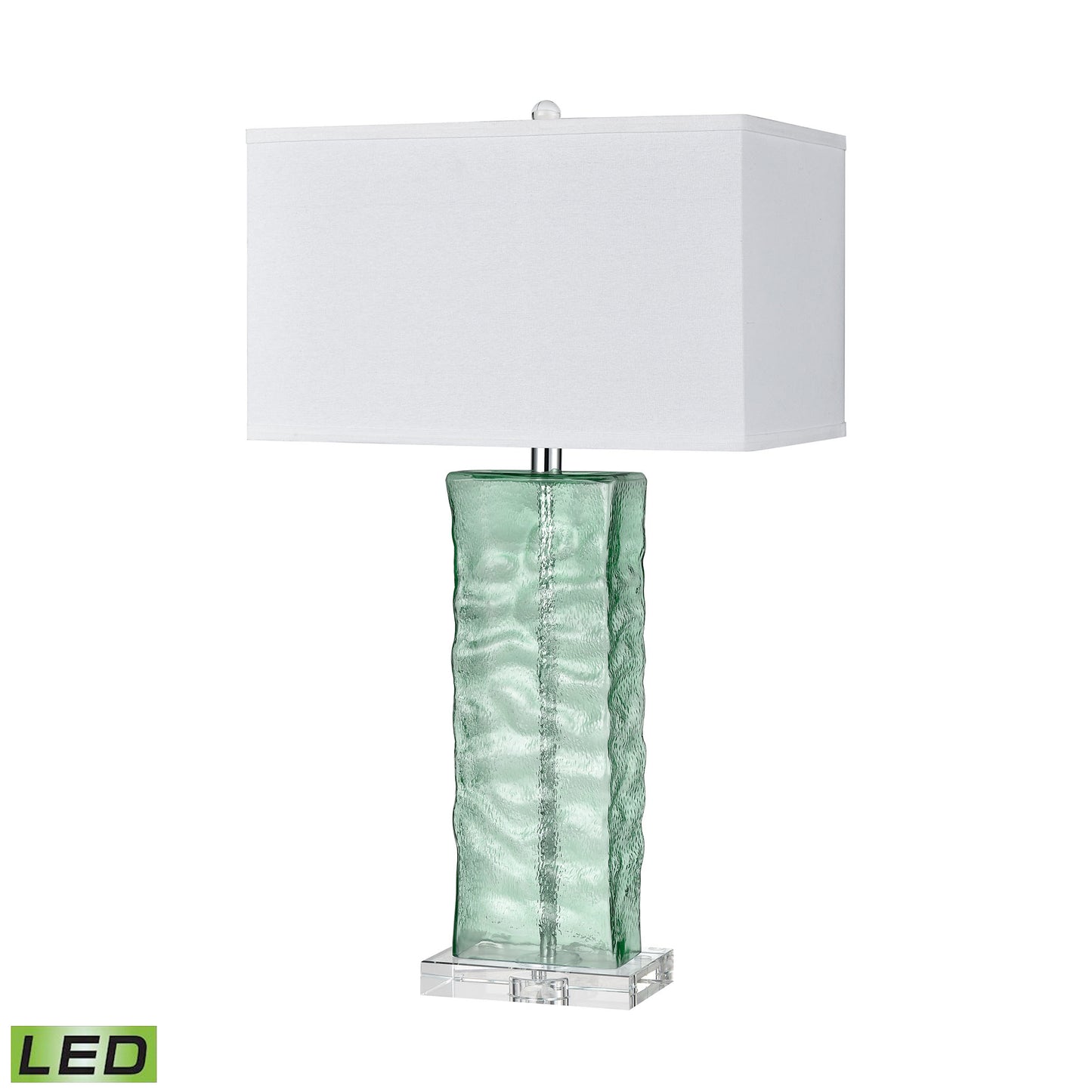 ELK STUDIO S019-7273B-LED Arendell 30'' High 1-Light Table Lamp - Light Blue - Includes LED Bulb