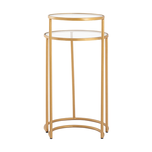 ELK STUDIO S0805-11201/S2 Marino Accent Table - Gold