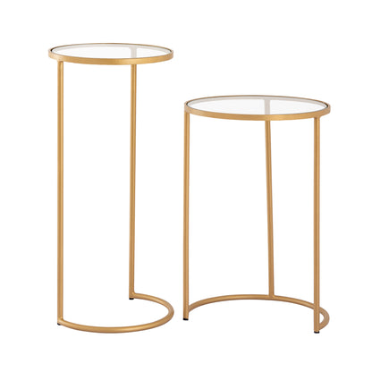 ELK STUDIO S0805-11201/S2 Marino Accent Table - Gold