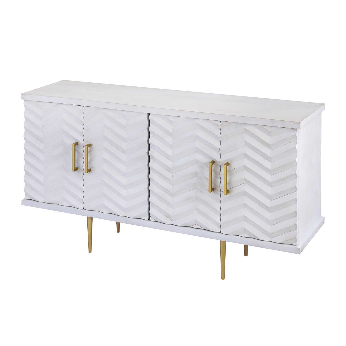 ELK STUDIO S0805-9467 Brendle Credenza - Whitewash