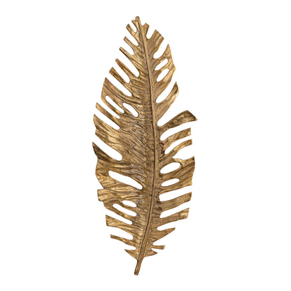 ELK STUDIO S0806-11370 Sago Leaf Dimensional Wall Decor - Antique Gold