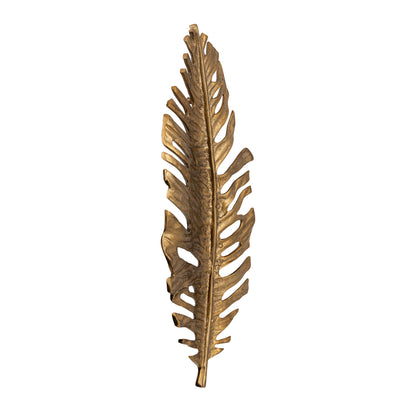 ELK STUDIO S0806-11370 Sago Leaf Dimensional Wall Decor - Antique Gold