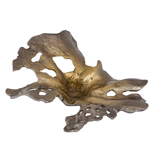 ELK STUDIO S0807-11357 Parl Leaf Object - Gold Ombre