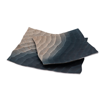 ELK STUDIO S0807-11361/S2 Colin Tray - Set of 2 Bronze Ombre