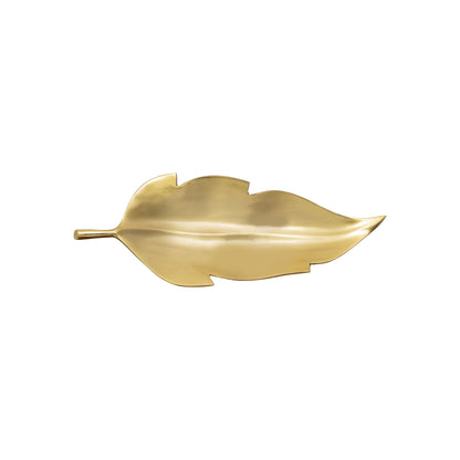 ELK STUDIO S0807-9790/S2 Ennis Leaf Tray - Set of 2 Bronze and Brass