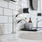 HANSGROHE 04810000 Locarno Single-Hole Faucet 110 with Pop-Up Drain, 1.2 GPM - Chrome