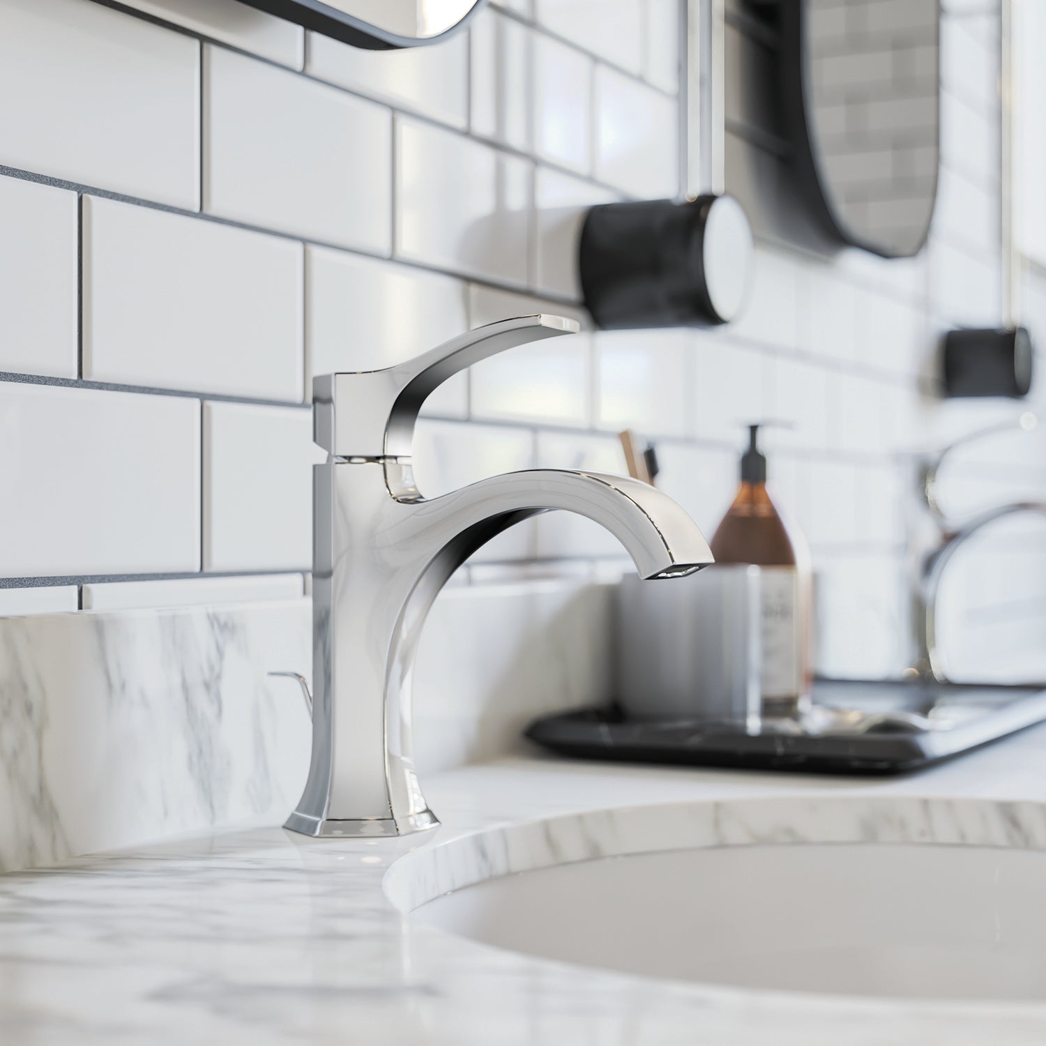 HANSGROHE 04810000 Locarno Single-Hole Faucet 110 with Pop-Up Drain, 1.2 GPM - Chrome