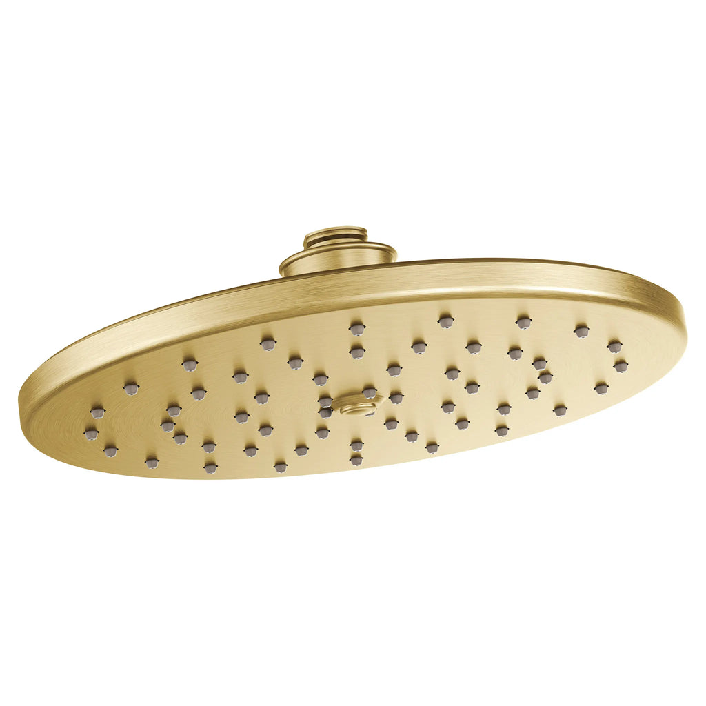 MOEN S112BG One-Function 10" Diameter Spray Head Rainshower - Brushed Gold