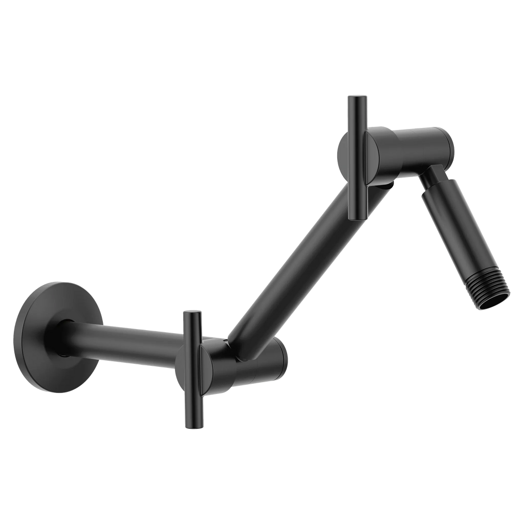 MOEN S116BL Shower Arm - Matte Black