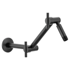 MOEN S116BL Shower Arm - Matte Black