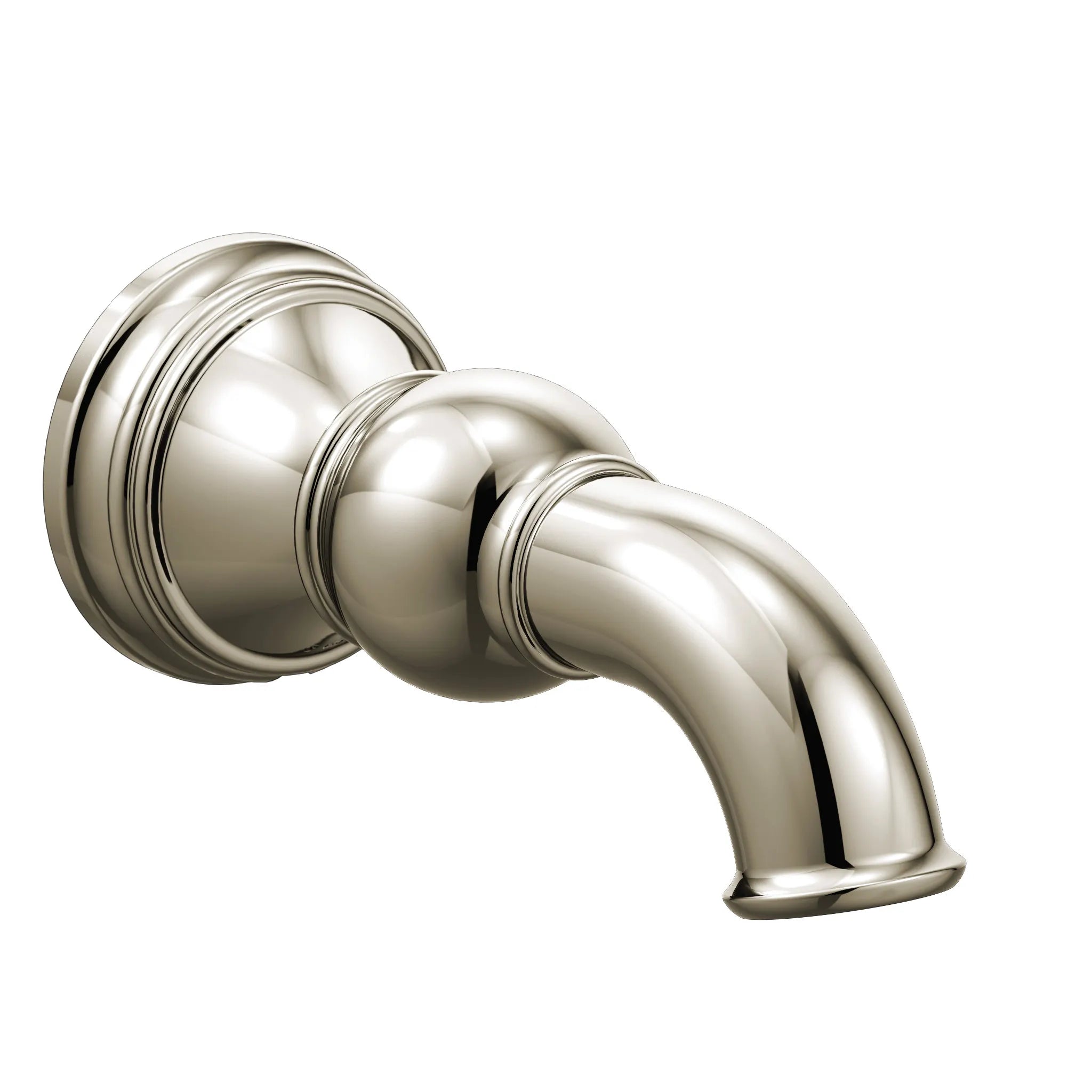 MOEN S12105NL Weymouth Non-Diverter Spout - Polished Nickel
