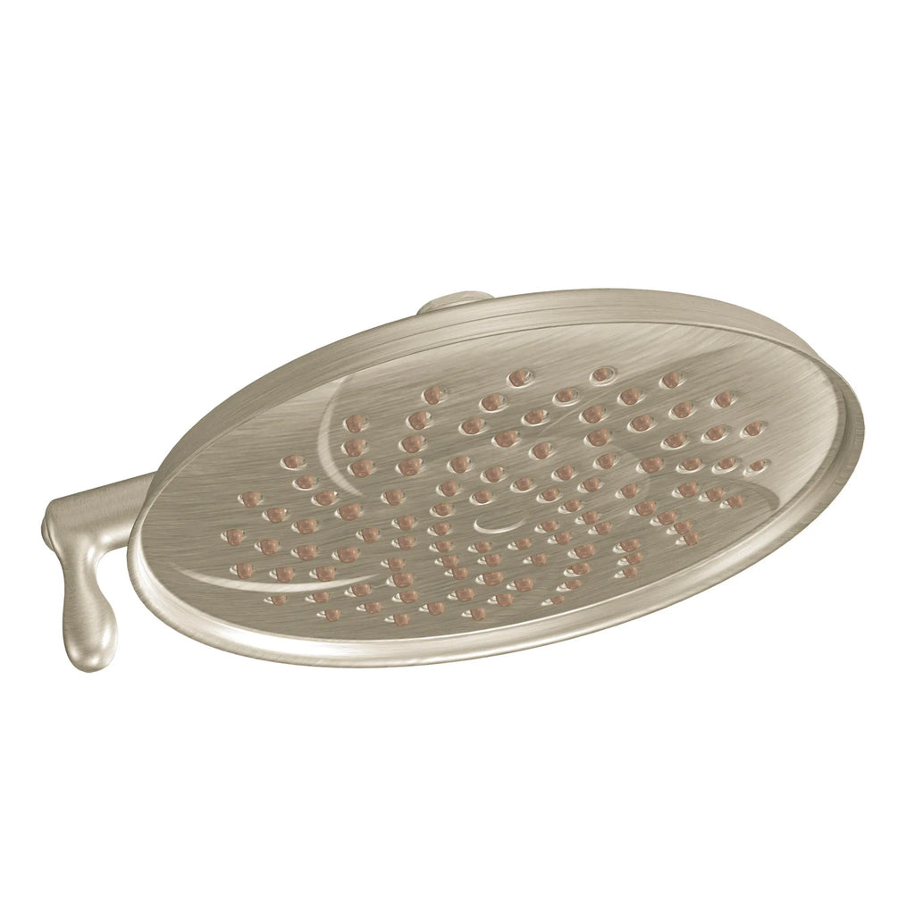 MOEN S1311BN Isabel Two-Function 9" Diameter Spray Head Rainshower - Brushed Nickel
