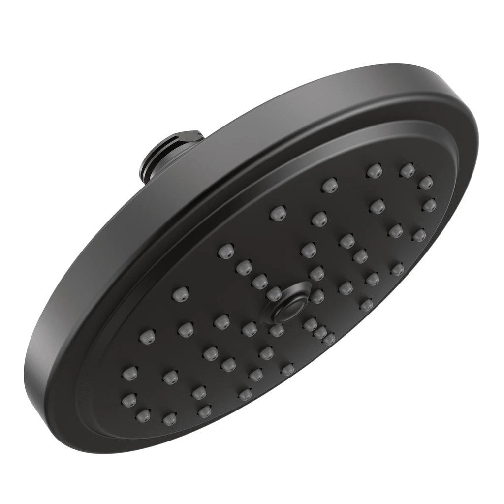 MOEN S176EP15BL One-Function 6-3/4" Diameter Spray Head Rainshower - Matte Black