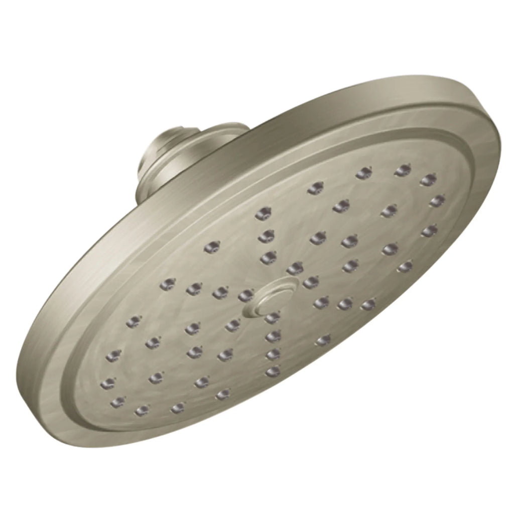 MOEN S176EP15BN One-Function 6-3/4" Diameter Spray Head Rainshower - Brushed Nickel