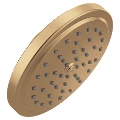 MOEN Bronzed gold one-function 6-3/4" diameter spray head rainshower - Bronzed Gold, S176BZG