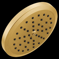 MOEN S178BG Greenfield  One-Function 6-3/4" Diameter Spray Head Rainshower In Brushed Gold