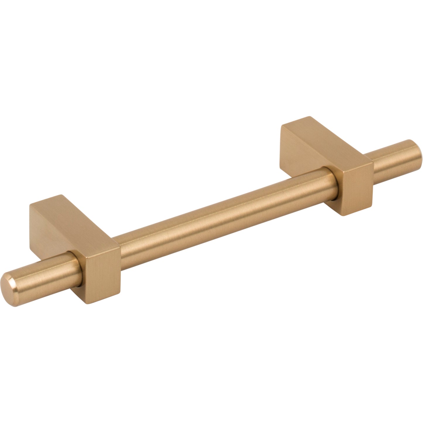 JEFFREY ALEXANDER 478-96SBZ Larkin 1 96 mm Center-to-Center Bar Pull - Satin Bronze