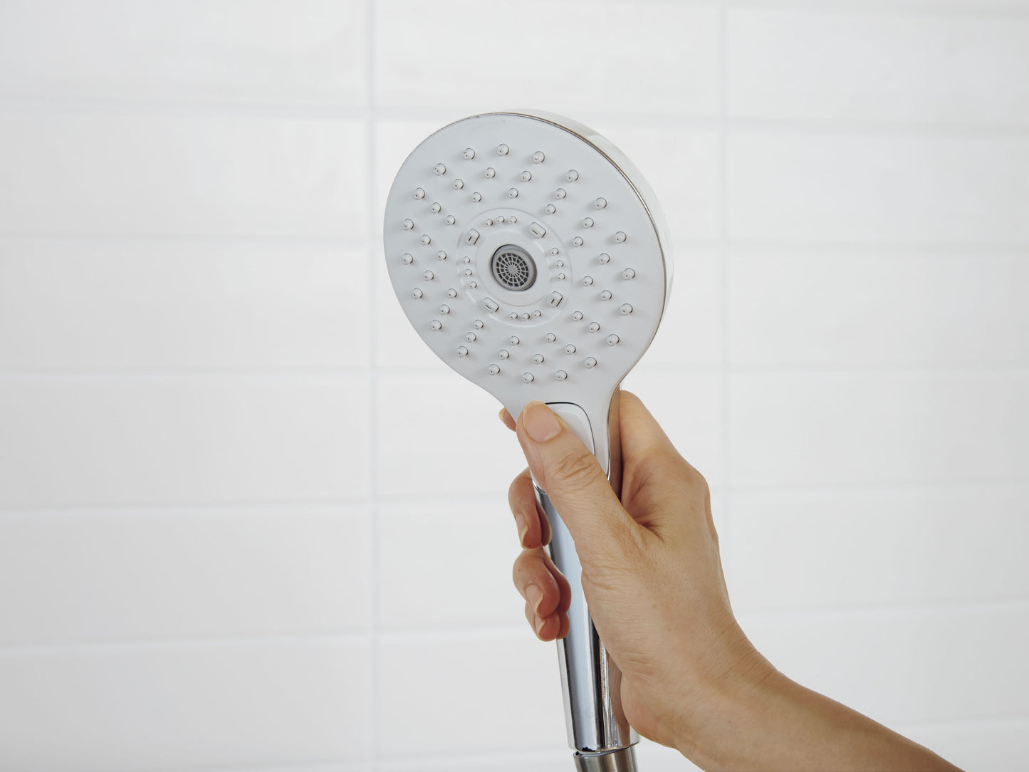 TOTO TBW02015U4#CP G Series 1.75 Gpm Multifunction 4 Inch Square Handshower With Active Wave - Polished Chrome