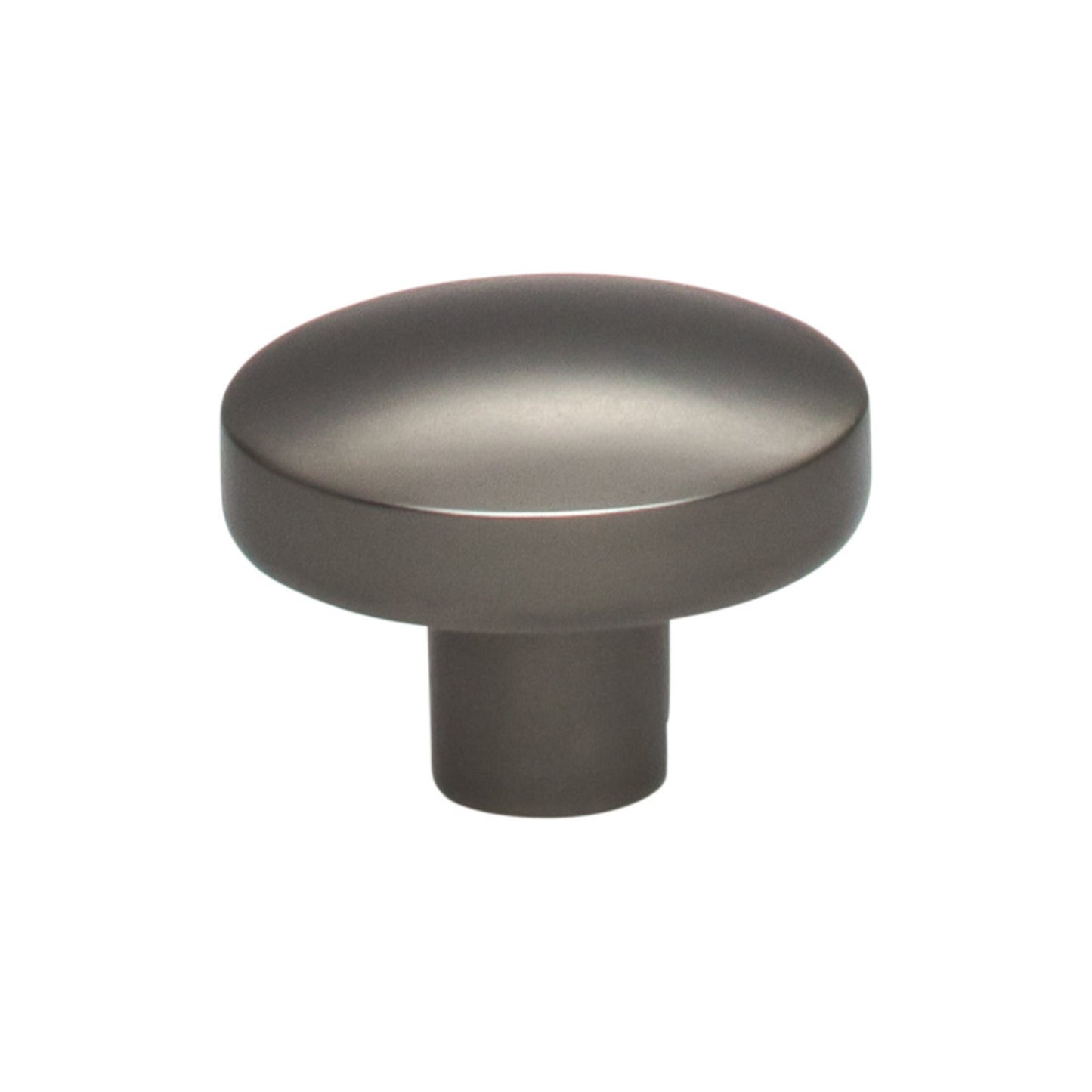 TOP KNOBS TK910AG Hillmont 1 3/8" Length Oval Knob - Ash Gray