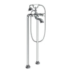 MOEN S22105 Weymouth Two-Handle Tub Filler Including Handheld Shower - Chrome