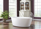 MOEN TS25105 Weymouth Floor Mount Tub Filler Riser - Chrome