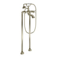 MOEN S22105BN Weymouth Two-Handle Tub Filler Including Handheld Shower - Brushed Nickel