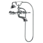 MOEN S22110 Weymouth Two-Handle Tub Filler Including Handheld Shower - Chrome