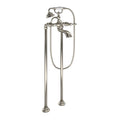 MOEN S22110BN Weymouth Two-Handle Tub Filler Including Handheld Shower - Brushed Nickel