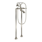 MOEN S22110BN Weymouth Two-Handle Tub Filler Including Handheld Shower - Brushed Nickel