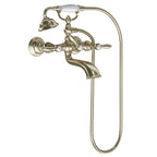 MOEN S22110BN Weymouth Two-Handle Tub Filler Including Handheld Shower - Brushed Nickel