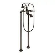 MOEN S22110ORB Weymouth Two-Handle Tub Filler Including Handheld Shower - Oil Rubbed Bronze