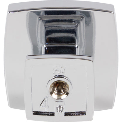 JEFFREY ALEXANDER 141PC Renzo 1-1/4" Diameter Square Knob - Polished Chrome