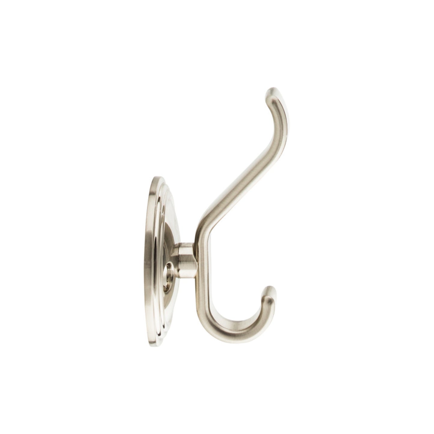 TOP KNOBS TK1061BSN Reeded 3 1/8" Wall Hooks - Brushed Satin Nickel