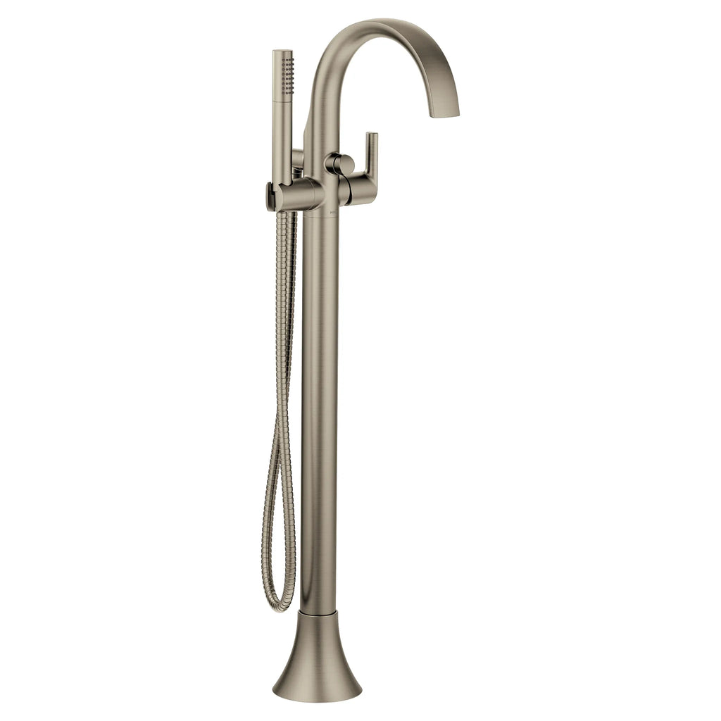MOEN S3105BN Doux One-Handle Tub Filler Including Handheld Shower - Brushed Nickel
