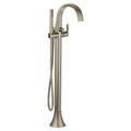 MOEN S3105BN Doux One-Handle Tub Filler Including Handheld Shower - Brushed Nickel
