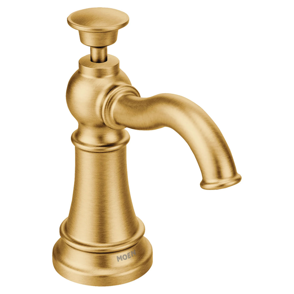 MOEN S3945BG 989 Traditional Soap Dispenser - Brushed Gold