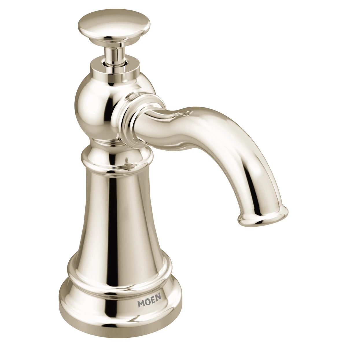 MOEN S3945NL Premium Soap Dispenser 989 Traditional Soap Dispenser - Polished Nickel