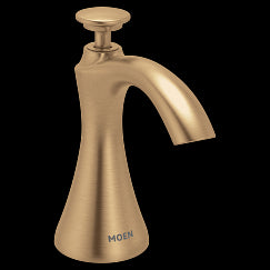 MOEN S3946BZG Modern Soap Dispenser Bronzed gold (bzg) kitchen