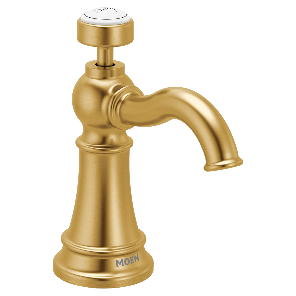 MOEN S3949BG Weymouth Soap Dispenser - Brushed Gold