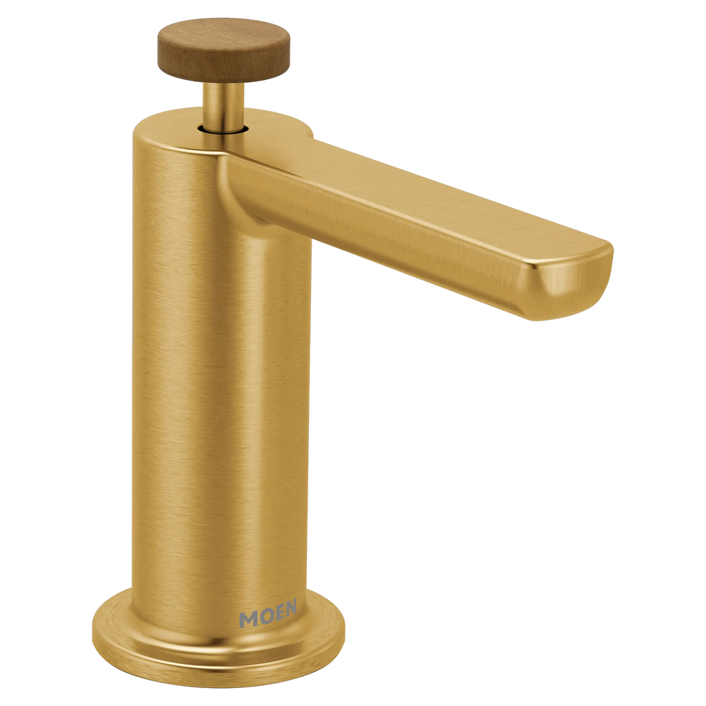 MOEN S3951BG Tenon Soap Dispenser - Brushed Gold