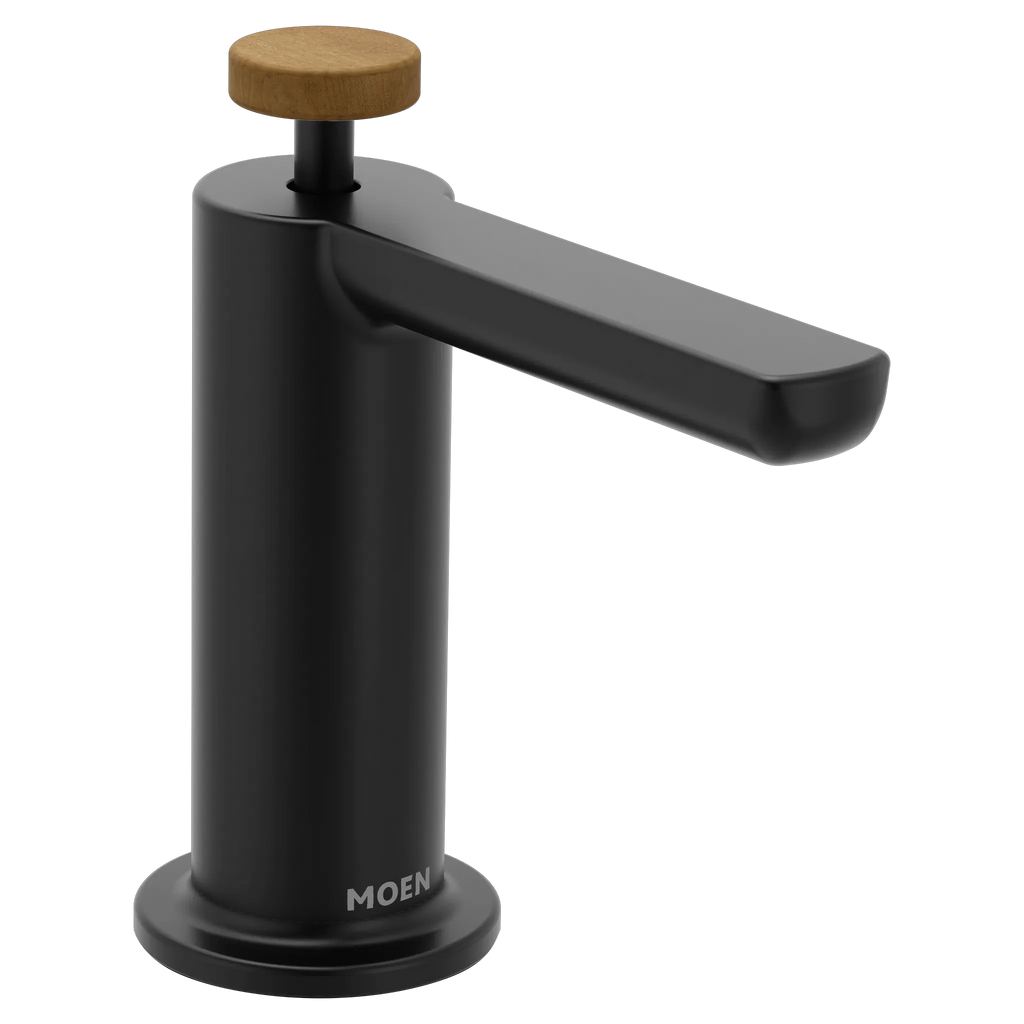 MOEN S3951BL Tenon Soap Dispenser - Matte Black