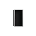 HANSGROHE 56095800 XtraStoris Individual Wall Niche Matte Black with Design Frame 12"x 6"x 4" - Brushed Stainless Steel