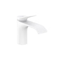 HANSGROHE 75010701 Vivenis Single-hole Faucet 80 with Pop--Up Drain, 1.2 GPM - Matte White