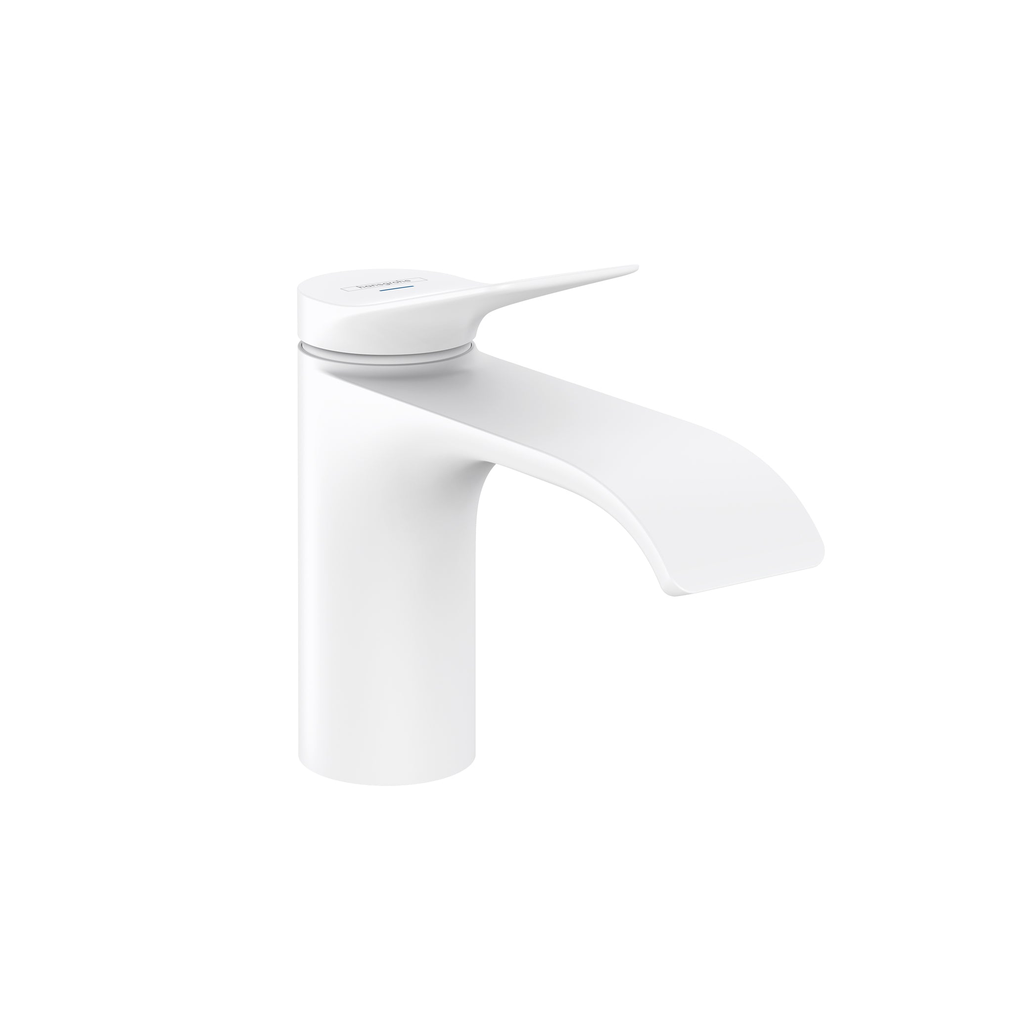 HANSGROHE 75010701 Vivenis Single-hole Faucet 80 with Pop--Up Drain, 1.2 GPM - Matte White